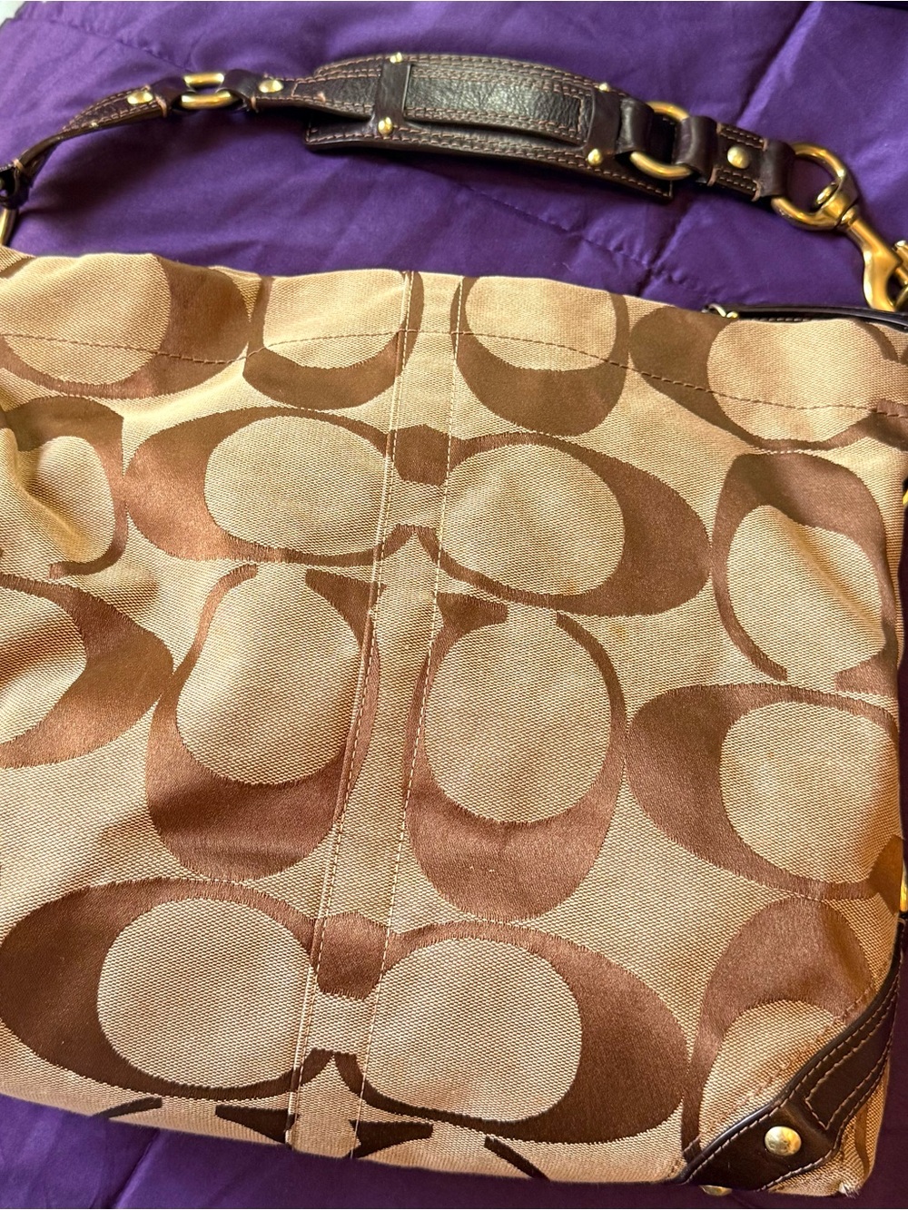Vintage Coach Style 10620 Shoulder Bag